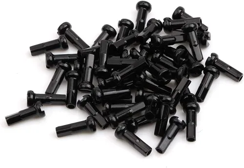 Pezones de radios para bicicleta, pezones de radios de acero, tapa de radios de bicicleta de montaña para 14G, 40 unidades, 0.236 x 0.551 in