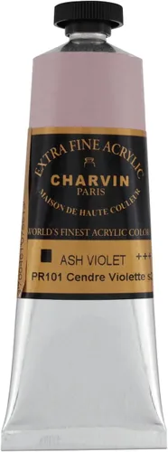 Miniatura 78 de Charvin Pintura acrílica profesional extrafina – verde absenta, tubo de 2.1 fl oz, pigmentos de triple fresado, resistente a la luz, pinturas