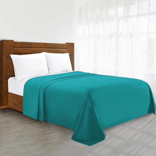 Miniatura 23 de Sábana plana de lujo en Amazon Elegant Comfort sin arrugas de 1500 hilos de calidad de hotel Premier, tamaño King, color marrón chocolate