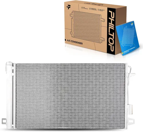 Miniatura 14 de PHILTOP Condensador de aire acondicionado para Ford Explorer 2002-2005, Mercury Mountaineer 2002-2005, Reemplazar # 3056, 1L2Z17912AA, 6L2Z19712AA