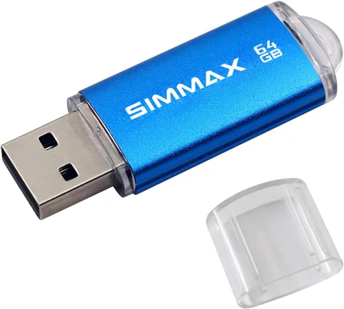 Miniatura 7 de SIMMAX Memory Stick 32GB USB 2.0 Unidades Flash Thumb Drive Pen Drive (32GB Morado)