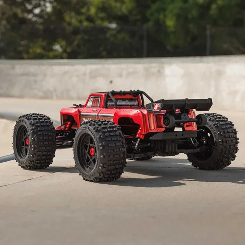 Miniatura 3 de ARRMA Camión RC Outcast 4X4 4S BLX 1/10 4WD Camión de acrobacias RTR (batería y cargador no incluidos), rojo, ARA4410V2T4