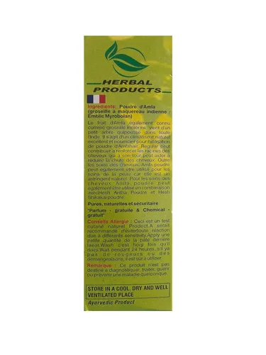 Miniatura 4 de Hesh Herbal Amla Powder 100GM 3.5 oz Polvo de hierbas 100% natural
