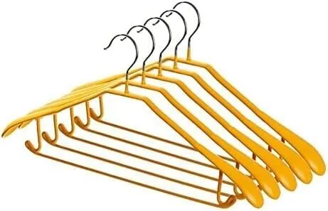 Miniatura 21 de Perchero organizador de ropa, perchas de ropa / perchas para abrigos, 10 perchas de metal antideslizante sin costuras para el hogar para colgar ropa