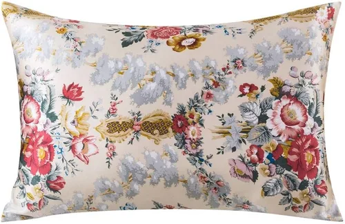 Miniatura 8 de SLPBABY - Funda para almohada de seda para el cuidado del cabello y la piel con estampado y cremallera oculta
