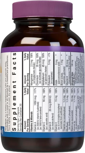 Miniatura 2 de Bluebonnet Nutrition One for Men Whole Food-Based Multiple, nutrición diaria*, sin OMG, apto para vegetarianos, kosher, sin gluten, sin soja, sin