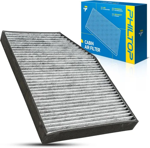 Miniatura 18 de PHILTOP Filtro de aire de cabina con carbón activado, compatible con CF10612 Smart Fortwo 2008, 2009, 2010, 2011, 2012, 2013, 2014, 2015-2018, Smart