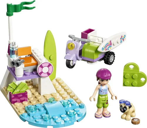 Miniatura 4 de LEGO Friends Mia´s Beach Scooter 41306 kit de construcción