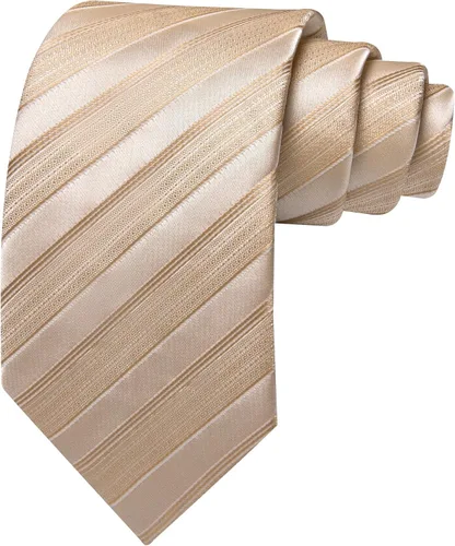 Miniatura 160 de Barry.Wang Juego de corbatas para hombre, corbata de seda a rayas, tejido a cuadros, gemelos formales, negocios, boda