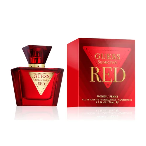Guess Seductive Red Women/Femme Eau de Toilette en aerosol para mujeres, 1.7 Fl. Oz.