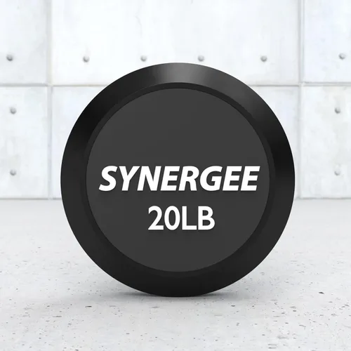 Miniatura 5 de Synergee Fixed Barbell Pre Weighted Straight Steel Bar with Rubber Weights - Fixed