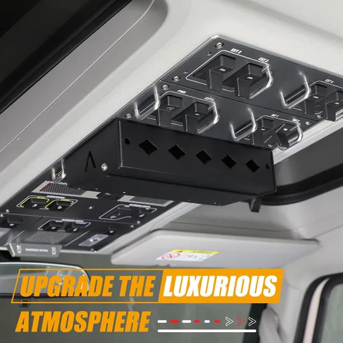 Miniatura 3 de Canasta de Almacenamiento Interior de Coche Compatible con INEOS Grenadier 2022-2025 Panel de Techo Multifuncional Expansión de Almacenamiento