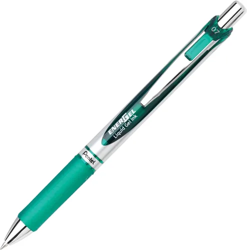 Miniatura 3 de Pentel EnerGel Deluxe RTX - Bolígrafos de tinta de gel (¹/₃₂ pulgadas), punta metálica, colores surtidos, 6 unidades (BL77BP6M)