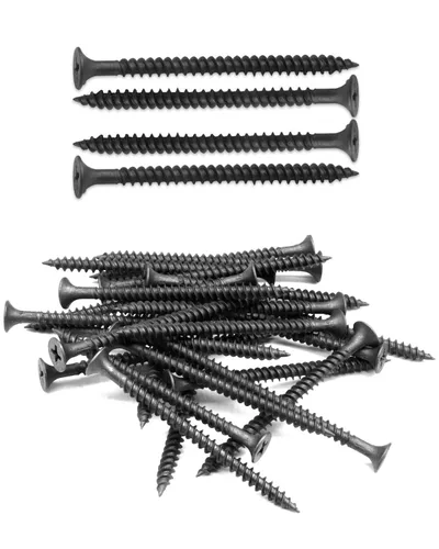 Miniatura 13 de IMScrews 50 tornillos Phillips de cabeza plana #7 x 1-3/4 pulgadas para paneles de yeso, rosca fina, tornillo de madera de punta afilada, acero al