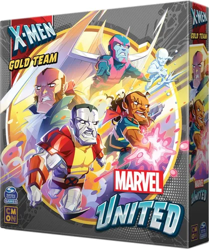Miniatura 6 de CMON Marvel United X-Men Gold Team Expansion Juego de miniaturas de mesa Juego de estrategia Juego cooperativo para adultos y niños A partir