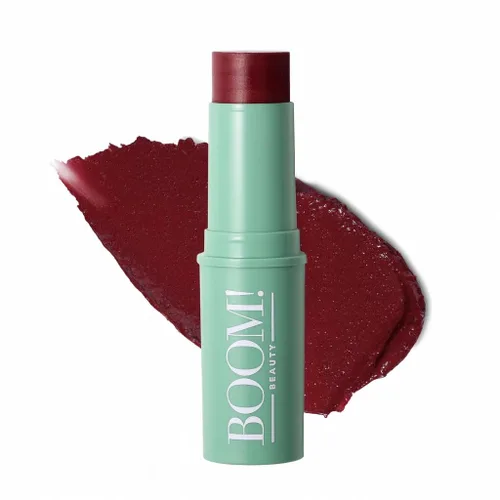 Miniatura 15 de Boomstick GLO ® Bálsamo facial hidratante en barra para piel madura con aceite de oliva, cera de abejas y miel, brillo húmedo de aspecto natural