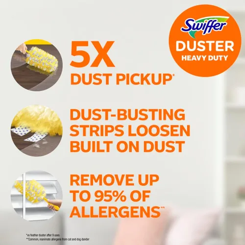 Miniatura 6 de Swiffer Recambio de plumero 360, 6 unidades (paquete de 2)