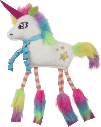 SmartyKat Dazzle Unicorn Crinkle - Juguete de gato con hierba gatera