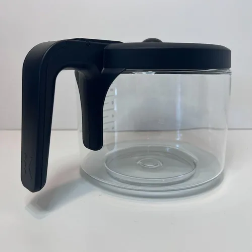 Miniatura 5 de Jarra de vidrio de 12 tazas compatible con Keurig K-Duo Essentials 5000 cafetera de repuesto (no compatible con K-Duo 5100)