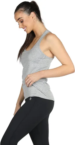Miniatura 5 de Icyzone Camiseta deportiva con espalda cruzada, sin mangas, para mujer, paquete de 3