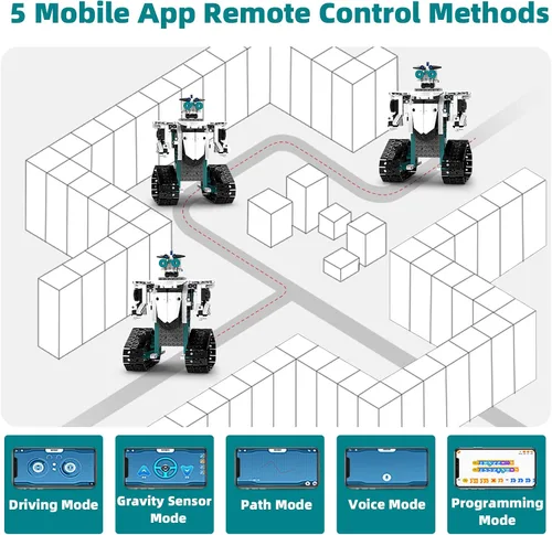 Miniatura 3 de Juguetes de Robot STEM para 8-14, 12 en 1 Juguetes de Robótica de Control Remoto para Niños, Kit de Construcción de Robot Programable Regalo