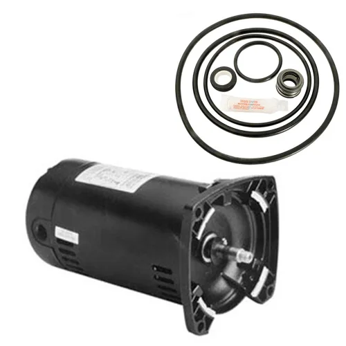 Miniatura 2 de Puri Tech Kit de motor de repuesto para Sta-Rite Dyna-Glas 1HP MPRA6E147L AO Smith USQ1102 con GO-KIT-47