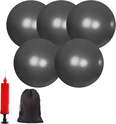 Mini Pelotas de Yoga 6 Pulgadas Pelota de Ejercicio Pilates Terapia de Equilibrio Micropore Bola Equipo de Barre para Entrenamiento de Estabilidad