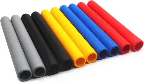 Miniatura 3 de 2 empuñaduras de baqueta, cómodas asas antideslizantes, kits de percusión para ejercicio de batería (negro)