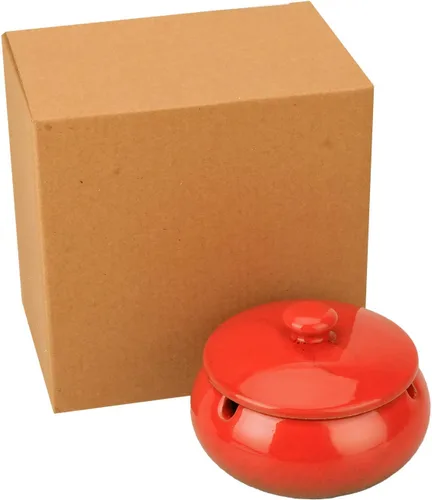 Miniatura 7 de K COOL Cenicero con tapa para cigarrillos, de cerámica, sin humo, inodoro, impermeable, resistente al viento, ceniceros para el hogar, oficina