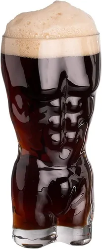 Miniatura 12 de 2 vasos de cristal transparente sexy Naked Miss con forma de cuerpo, vaso de cóctel transparente soplado a mano para cócteles, fiestas, decoración