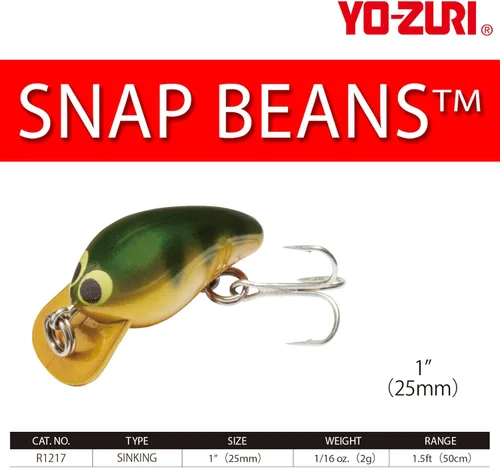 Miniatura 2 de Yo-Zuri Yo Zuri R 1217 - Frijoles a presión S 0.984 in 1