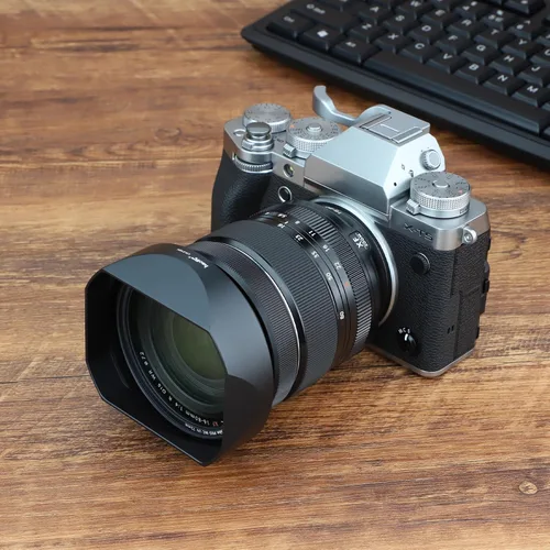 Miniatura 9 de Haoge LH-X18N Bayoneta Square Metal Lens Hood para Fujifilm Fuji XF 0.630-3.150 in F4 R OIS WR, Fujinon XF16-55mmF2.8 R LM WR II Pantalla de lente