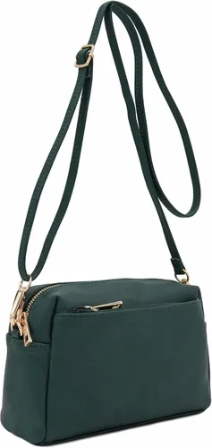 Miniatura 141 de FashionPuzzle Triple Zip Small Crossbody Bag