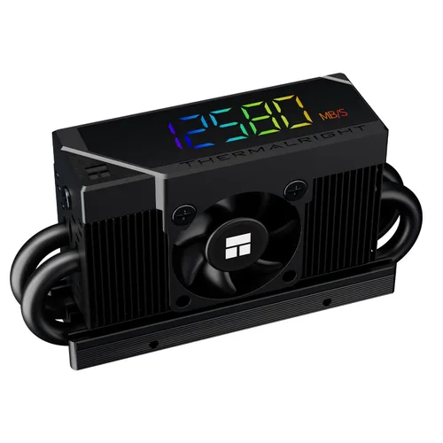 Miniatura 12 de Thermalright HR10 2280 SSD Enfriamiento disipador de calor, disipador de calor de doble cara, tubos de calor de 4 × 0.197 in, con almohadilla