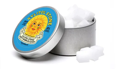 Miniatura 19 de Xylitol Stone Caramelos sin azúcar - Veganos y compatibles con dieta cetogénica, caramelos duros únicos sin azúcar - Dulces con 100% sabor natural