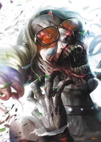 Miniatura 13 de MIGHTYPRINT DC Comics – Joker – DCeased Zombie Attack – Arte de pared duradero de 17 x 24 pulgadas – NO hecho de papel – Coleccionable con licencia