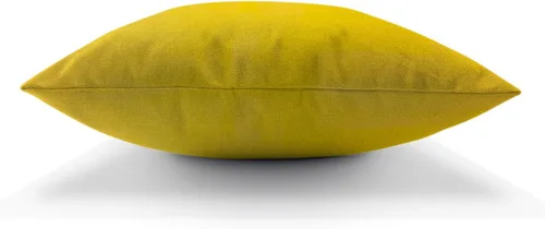 Miniatura 5 de Fundas de almohada de pintura artística, líneas abstractas amarillas y grises, fundas de almohada suaves, funda de cojín para sala de estar, cama