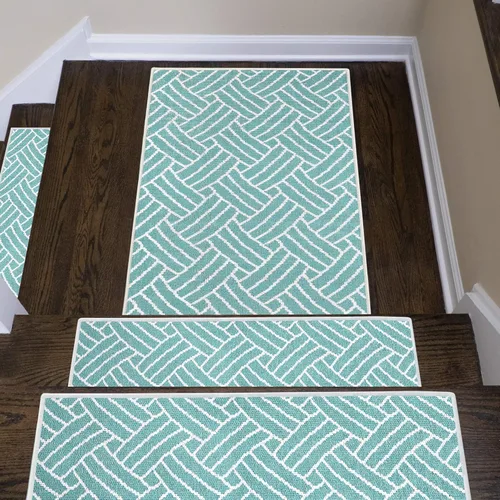Miniatura 3 de SUSSEXHOME Sisal Collection - Alfombra de pasillo de pelo bajo resistente de 2 x 3 pies, alfombra ultrafina y antideslizante, alfombra