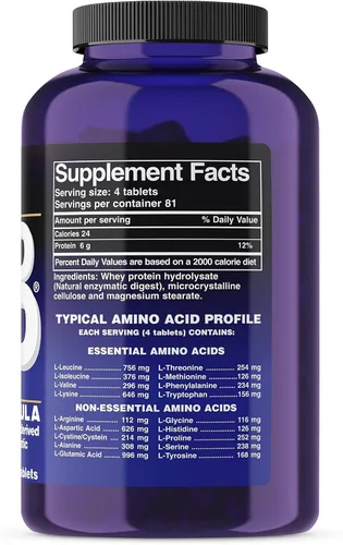 Miniatura 3 de Ultimate Nutrition Amino Gold - 1500 mg - 325 Tabletas