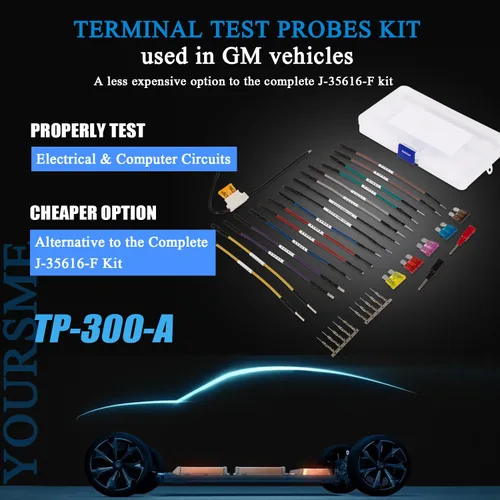Miniatura 2 de TP-300-A Kit de sondas de prueba de terminal apto para vehículos GM: una alternativa asequible a EL-35616-300-A, 35616, J-35616