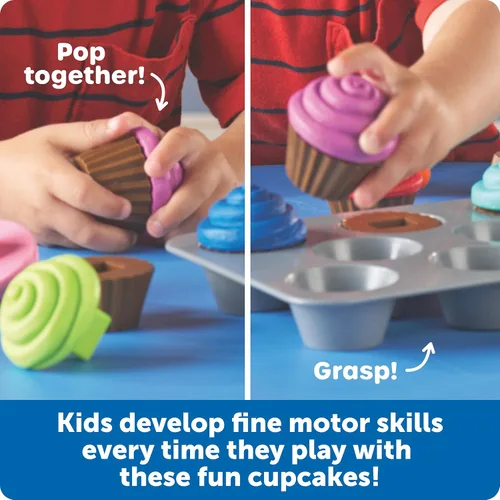 Miniatura 2 de Clasificación de formas en forma de madalenas, Smart Snacks de Learning Resources