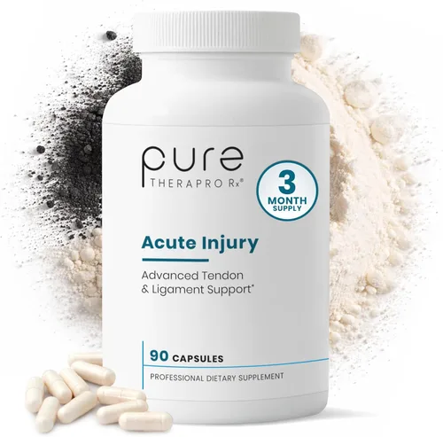 Pure Therapro Rx Lesión aguda | Soporte de tendones y ligamentos | Dosis clínica conveniente una vez al día | Apoya la salud del tendón, el
