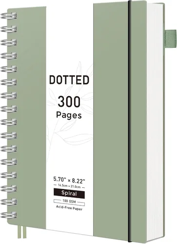 Miniatura 31 de RETTACY Cuaderno de bolsillo, 160 páginas forradas, tamaño mini A6 (4.5" × 5.7"), para trabajo, diario, escritura, papel grueso de 100 g/m²