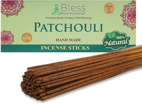 Miniatura 58 de Bless International varillas de incienso 100 % natural hechas a mano, sumergidas a mano, el mejor aroma Incienso y mirra