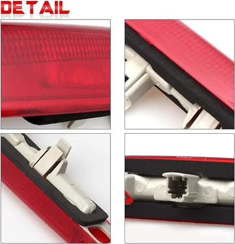 Miniatura 4 de Clidr - Tercera luz de freno de montaje alto para Honda CRV CR-V 2012-2016 (carcasa roja)