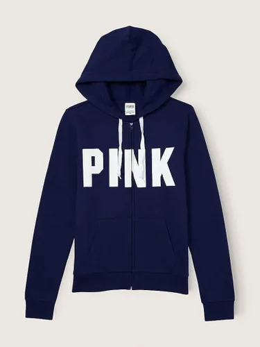 Miniatura 5 de Victoria's Secret Sudadera con capucha de forro polar rosa con cremallera perfecta