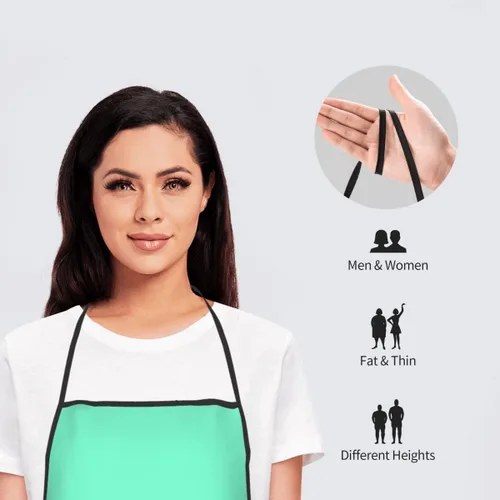 Miniatura 6 de Delantal personalizado con logotipo de imagen, nombre de texto, delantales de cocina personalizados para chef para hombres y mujeres