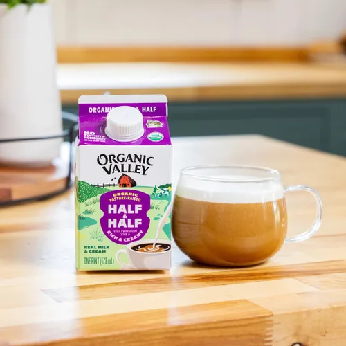 Miniatura 3 de Organic Valley Half & Half, 16 fl oz