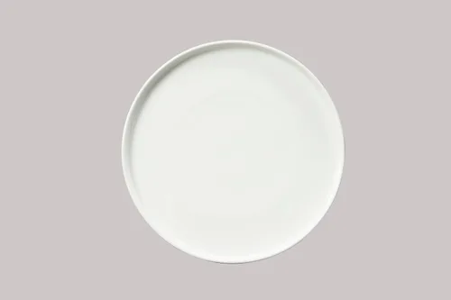 Miniatura 6 de Bone China - Forma de cono de porcelana, Elegance White Cup Espresso de 5 onzas y platillo, juego de 6 tazas y 6 platillos
