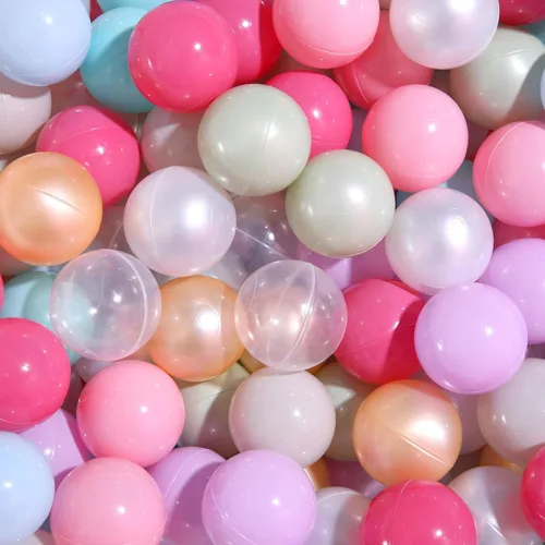 Miniatura 9 de Pelotas coloridas de plástico oceánico de 2.1 pulgadas, a prueba de aplastamiento, bolas de estrés para niños, pelota de piscina, casa